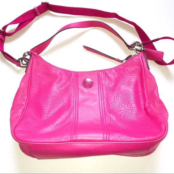 Coach Hot Pink Shoulder Bag - Picture 2 of 4